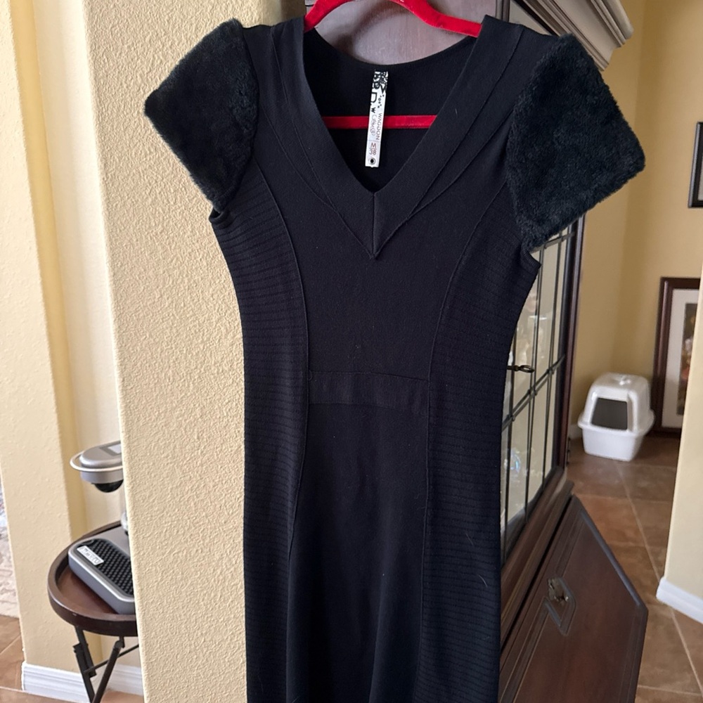 Elegant Black Dress by Waggon Paris